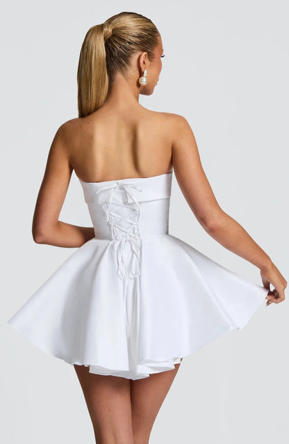 DIONNE MINI DRESS - WHITE