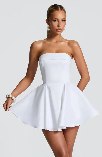 DIONNE MINI DRESS - WHITE