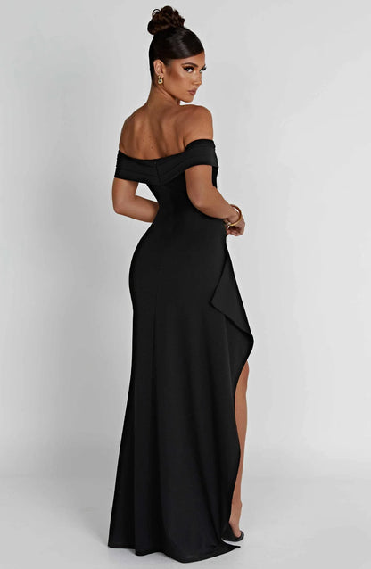 JOYCE MAXI DRESS - BLACK
