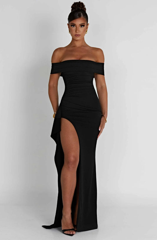 JOYCE MAXI DRESS - BLACK