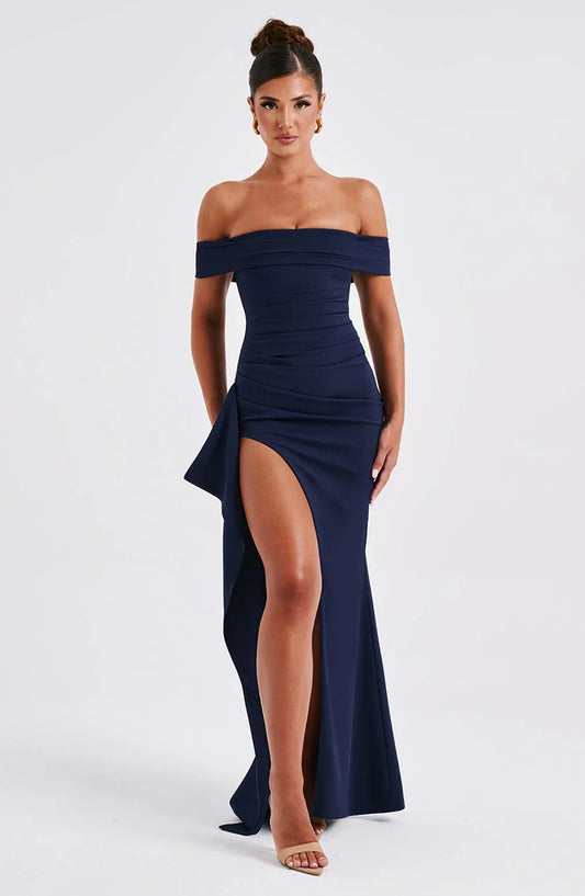 JOYCE MAXI DRESS - NAVY