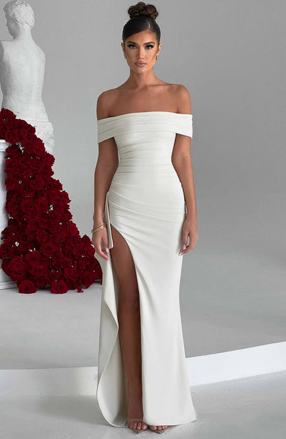 JOYCE MAXI DRESS - WHITE