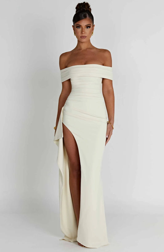JOYCE MAXI DRESS - WHITE