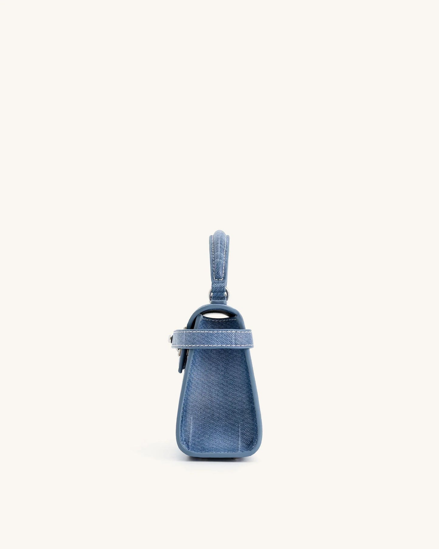 ELISE TOP HANDLE BAG - LIGHT BLUE