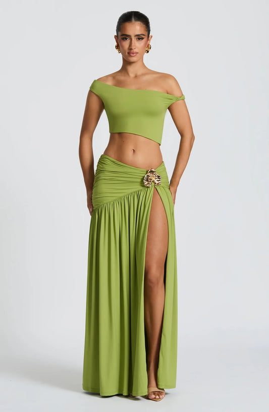 SAIRA MAXI SET - OLIVE