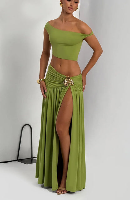 SAIRA MAXI SET - OLIVE