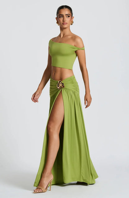 SAIRA MAXI SET - OLIVE