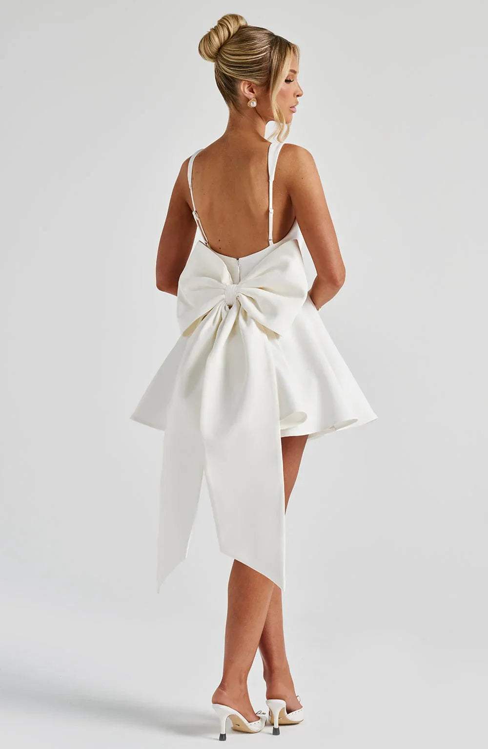 RUE MINI DRESS - WHITE