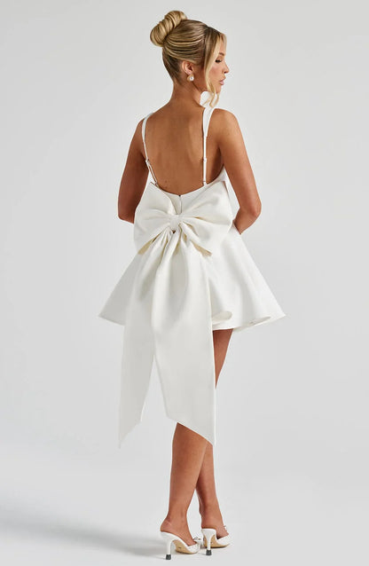 RUE MINI DRESS - WHITE