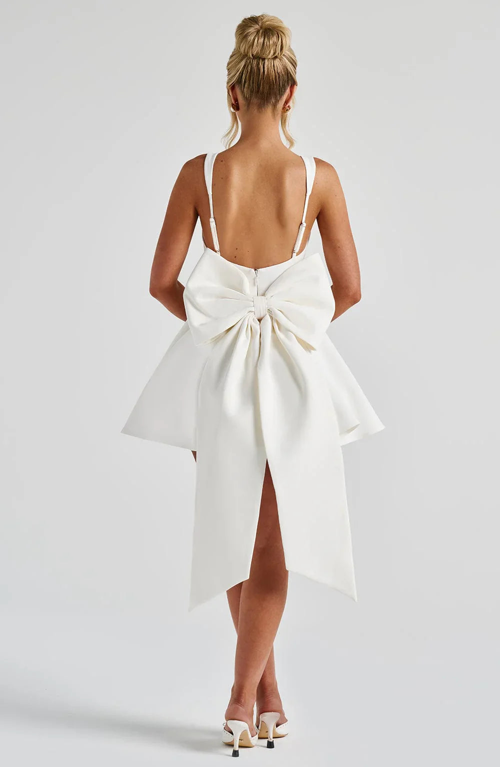 RUE MINI DRESS - WHITE