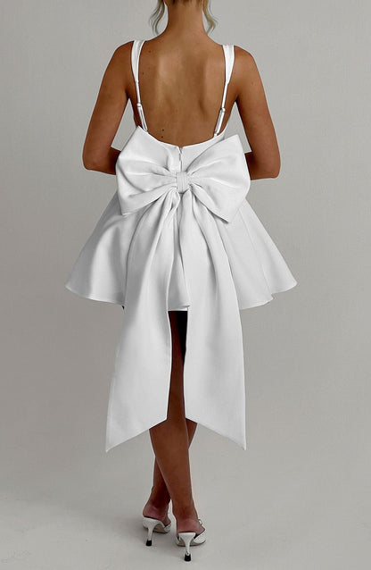 RUE MINI DRESS - WHITE