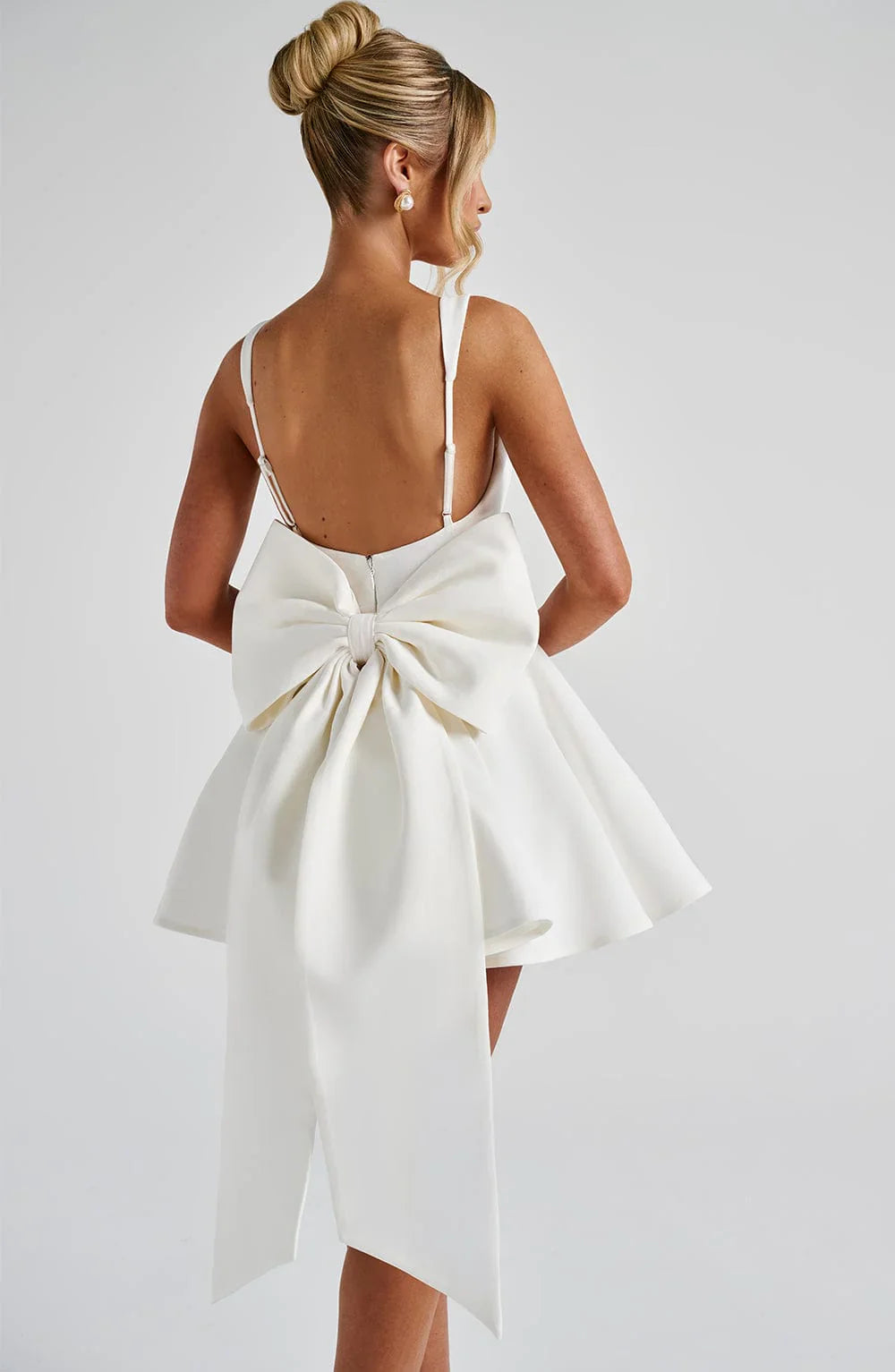 RUE MINI DRESS - WHITE