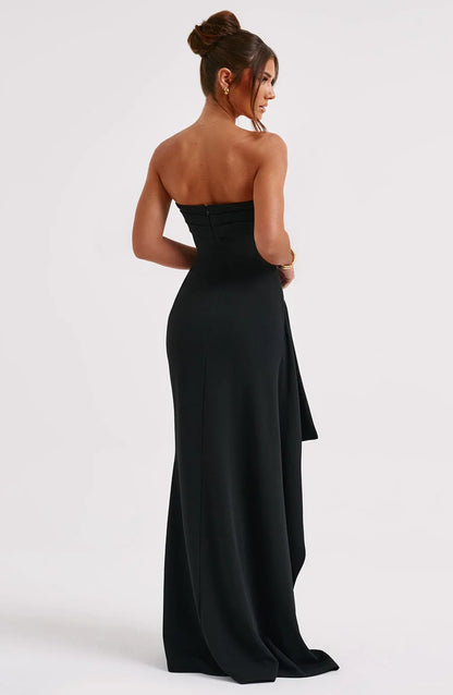 ZAFIRA MAXI DRESS - BLACK