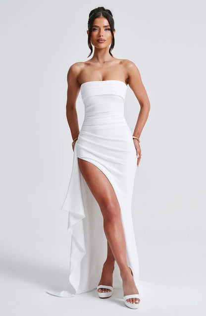 ZAFIRA MAXI DRESS - WHITE