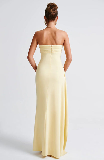 ZAFIRA MAXI DRESS - YELLOW