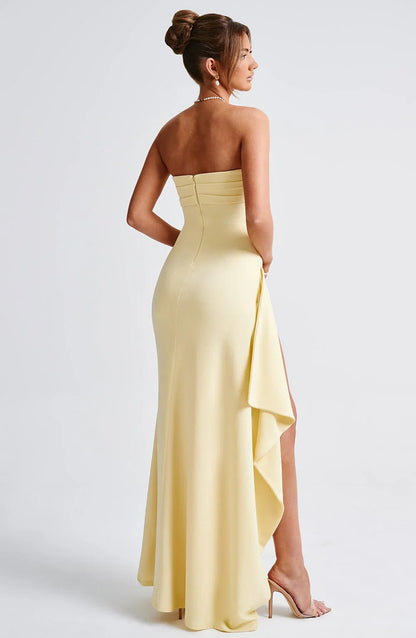 ZAFIRA MAXI DRESS - YELLOW